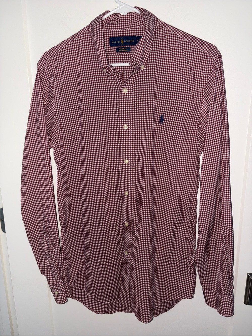 NWOT Ralph Lauren custom fit performance shirt sz S